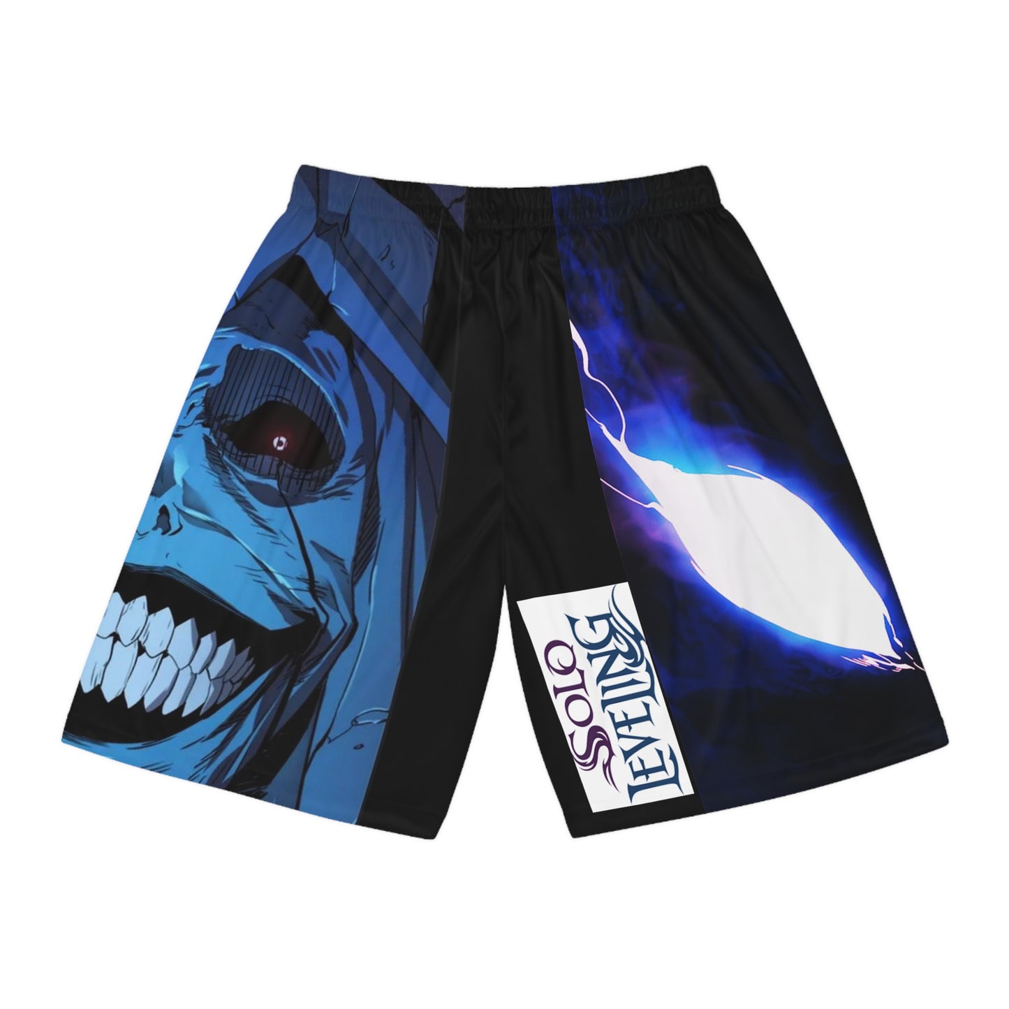 Anime Inspired Basketball Shorts, Shadow Monarch Calzonas, Solo Leveling Gift.