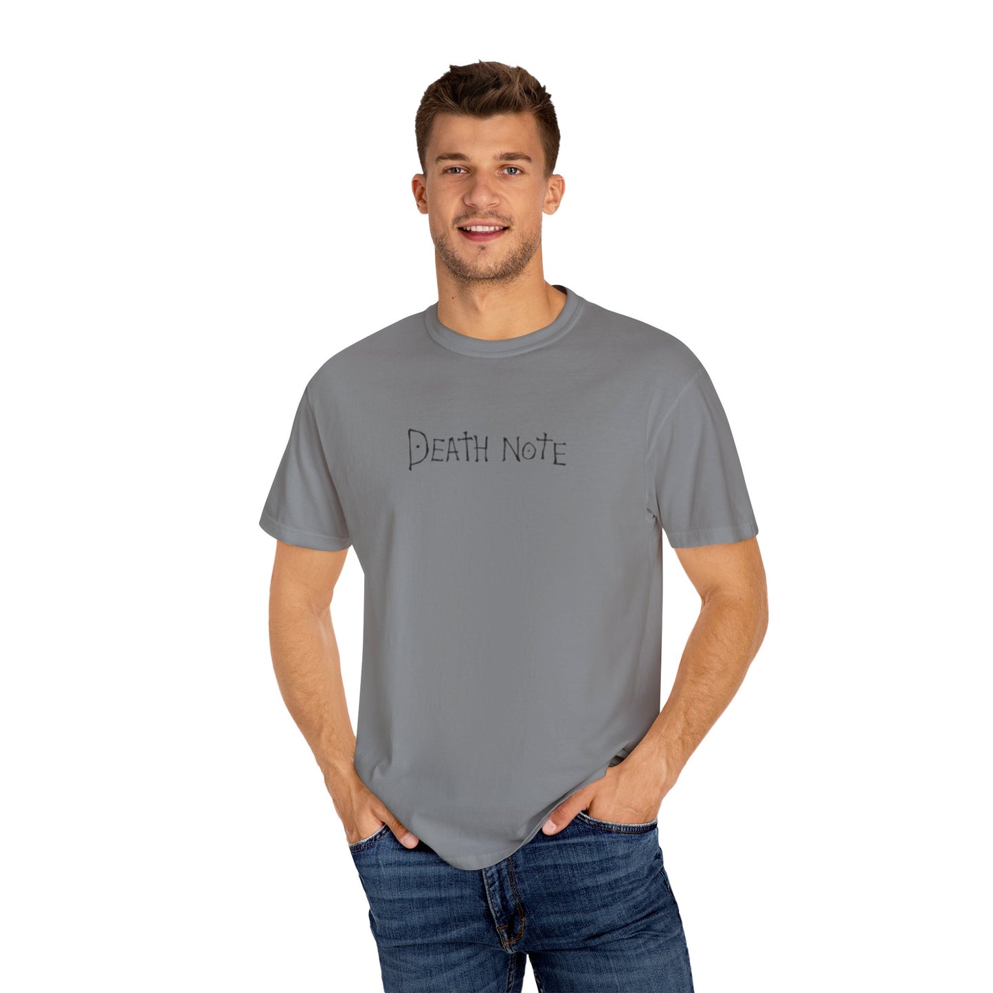 Death Note Unisex Garment-Dyed T-Shirt | Stylish Anime Fashion Tee