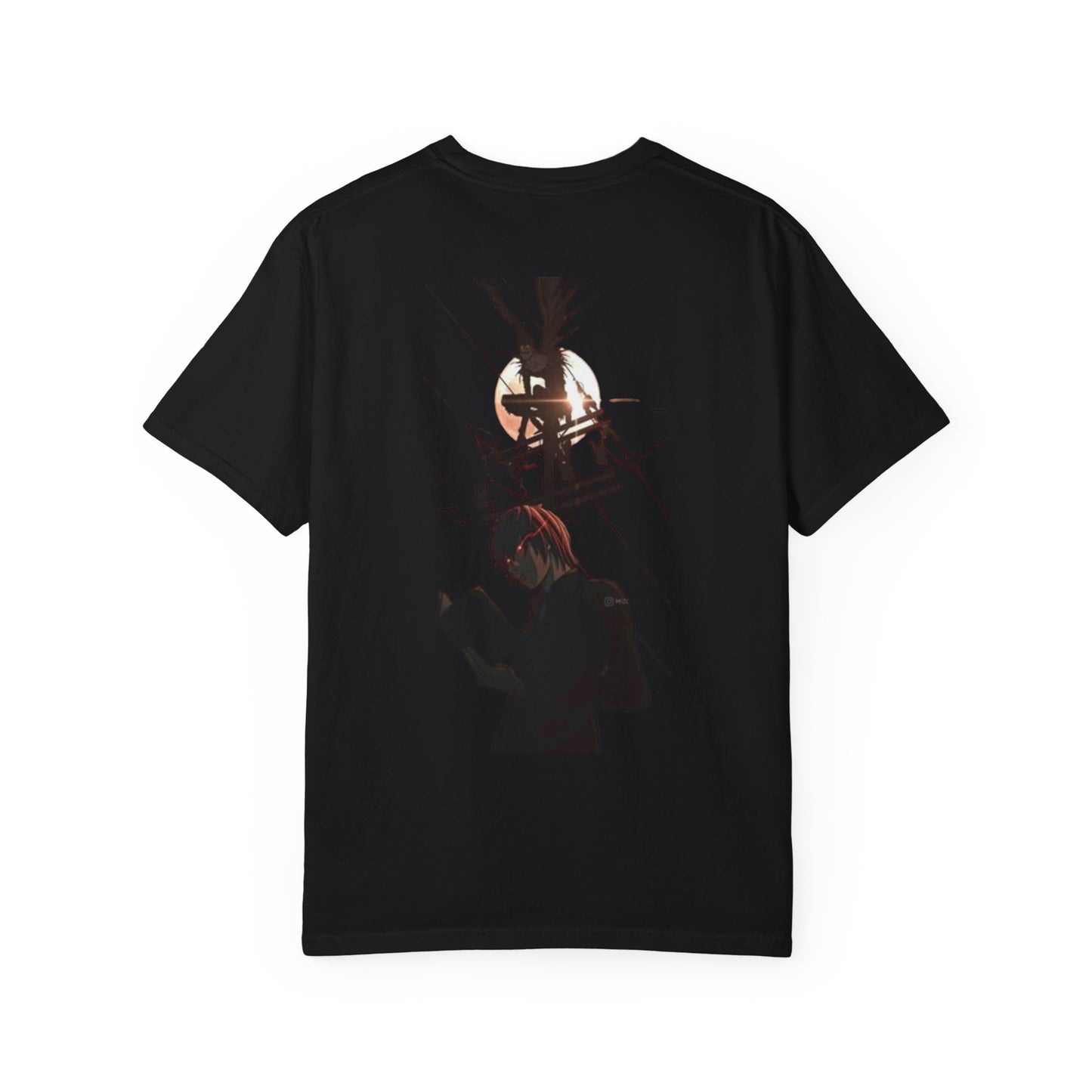 Anime Graphic T-Shirt - Death Note Yagami Light x Ryuk Design