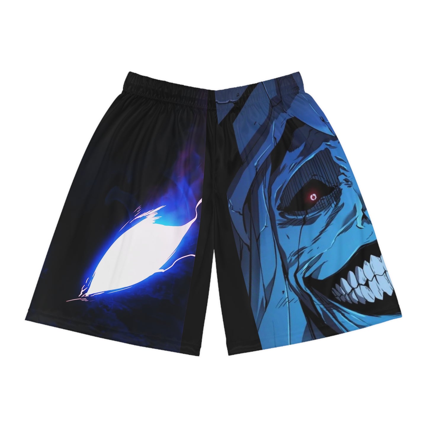 Anime Inspired Basketball Shorts, Shadow Monarch Calzonas, Solo Leveling Gift.