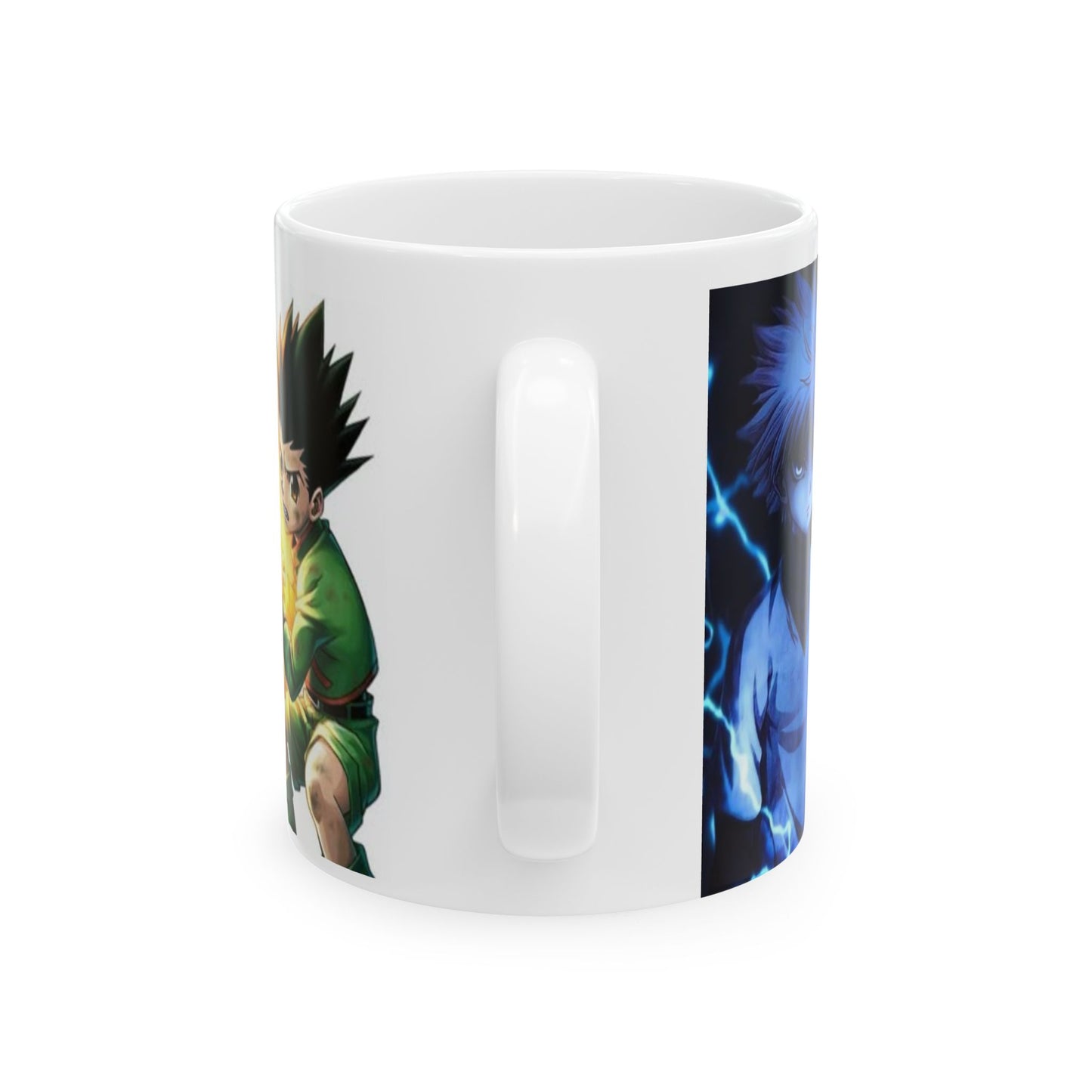 Hunter x Hunter Ceramic Mug, Gon and Killua Anime Coffee Cup, 11oz, 15oz, Anime